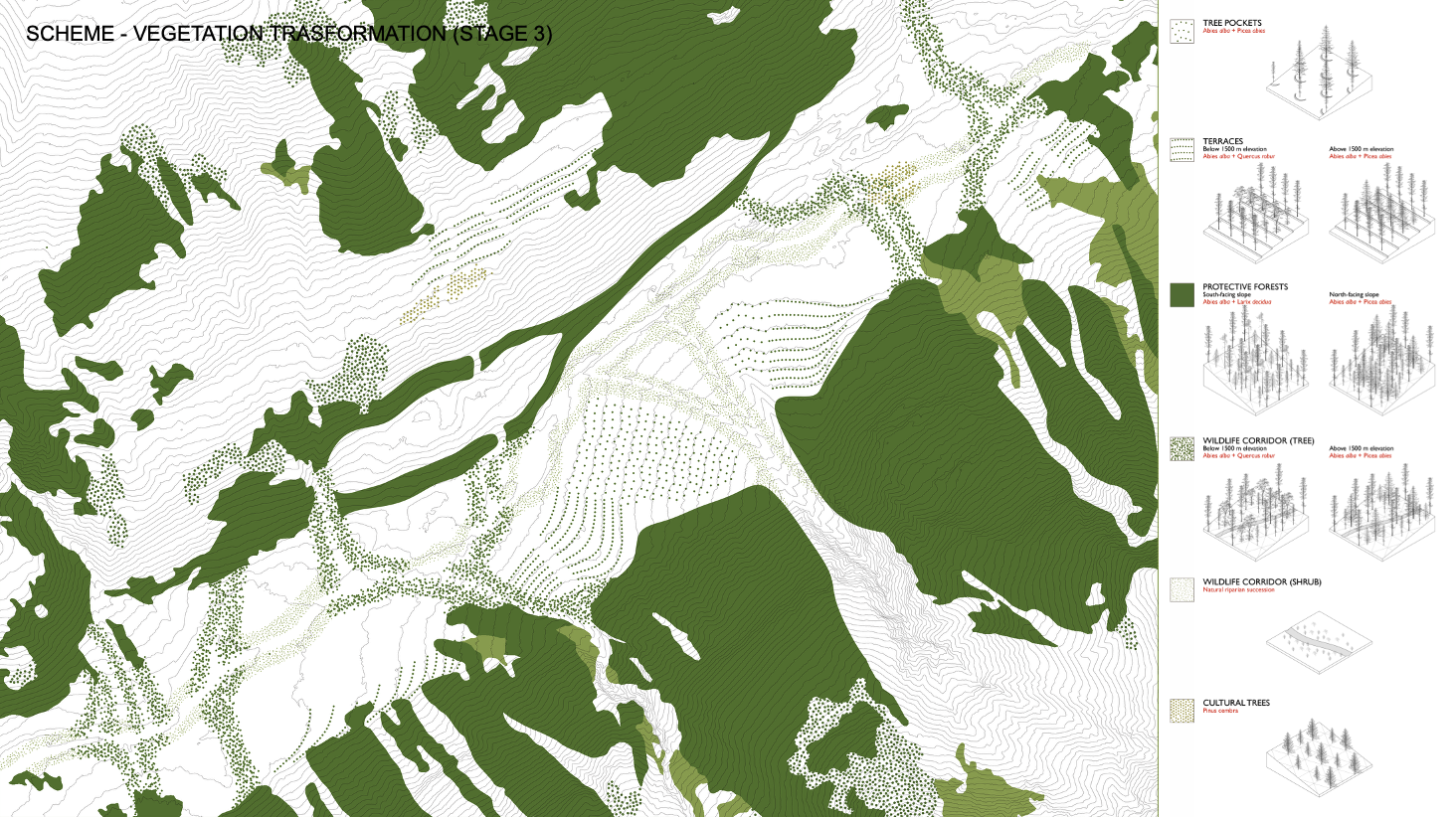 Reconstruction of Blatten Cultural Landscape — presentation board 2