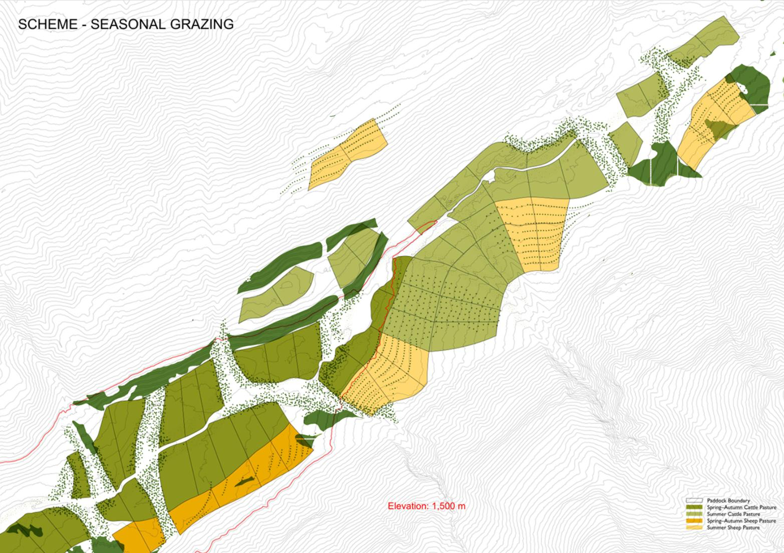Wooded Pasture Mosaic — Study of Legal Structure in Blatten Reconstruction