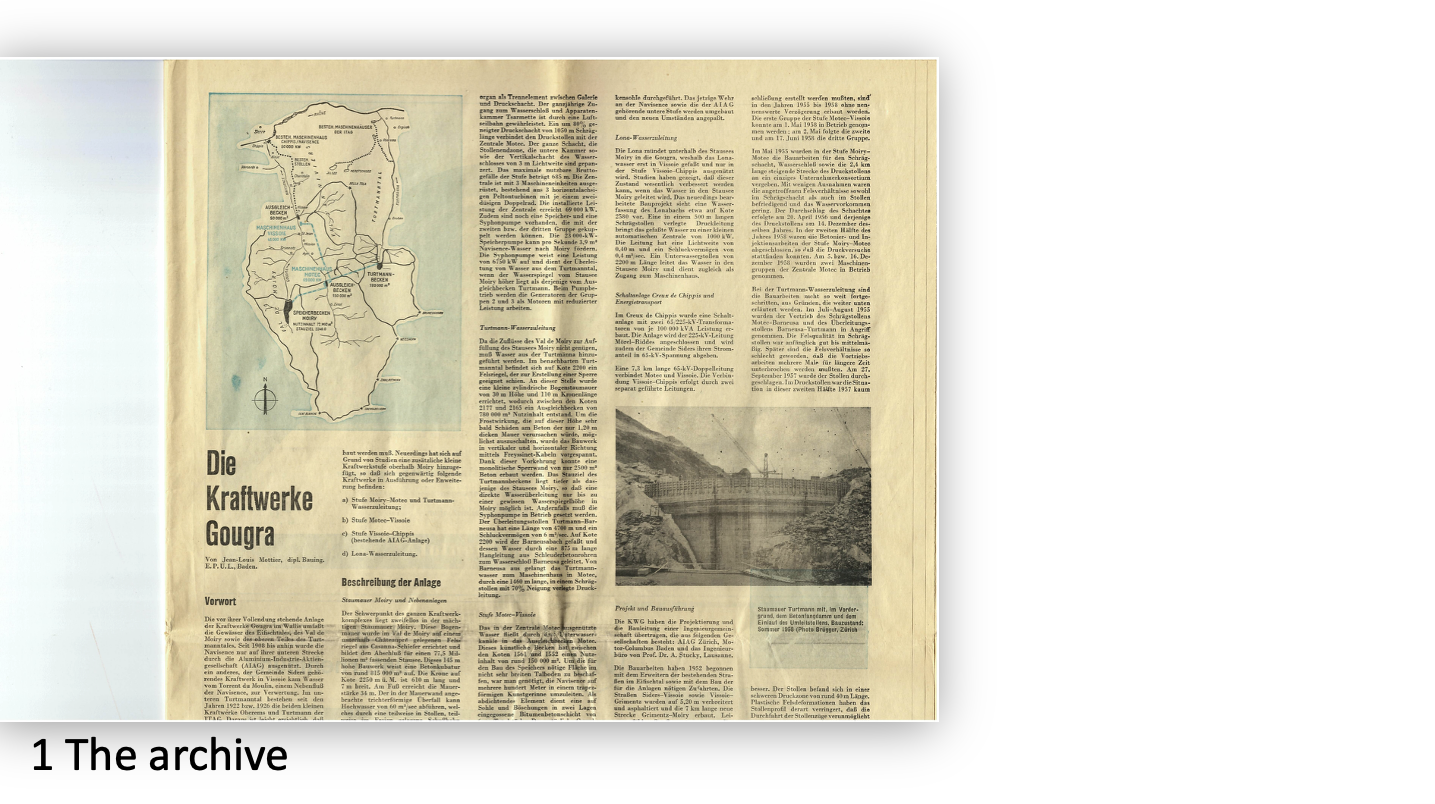 Study of Hydro Infrastructure in Val d’Anniviers — presentation board 4